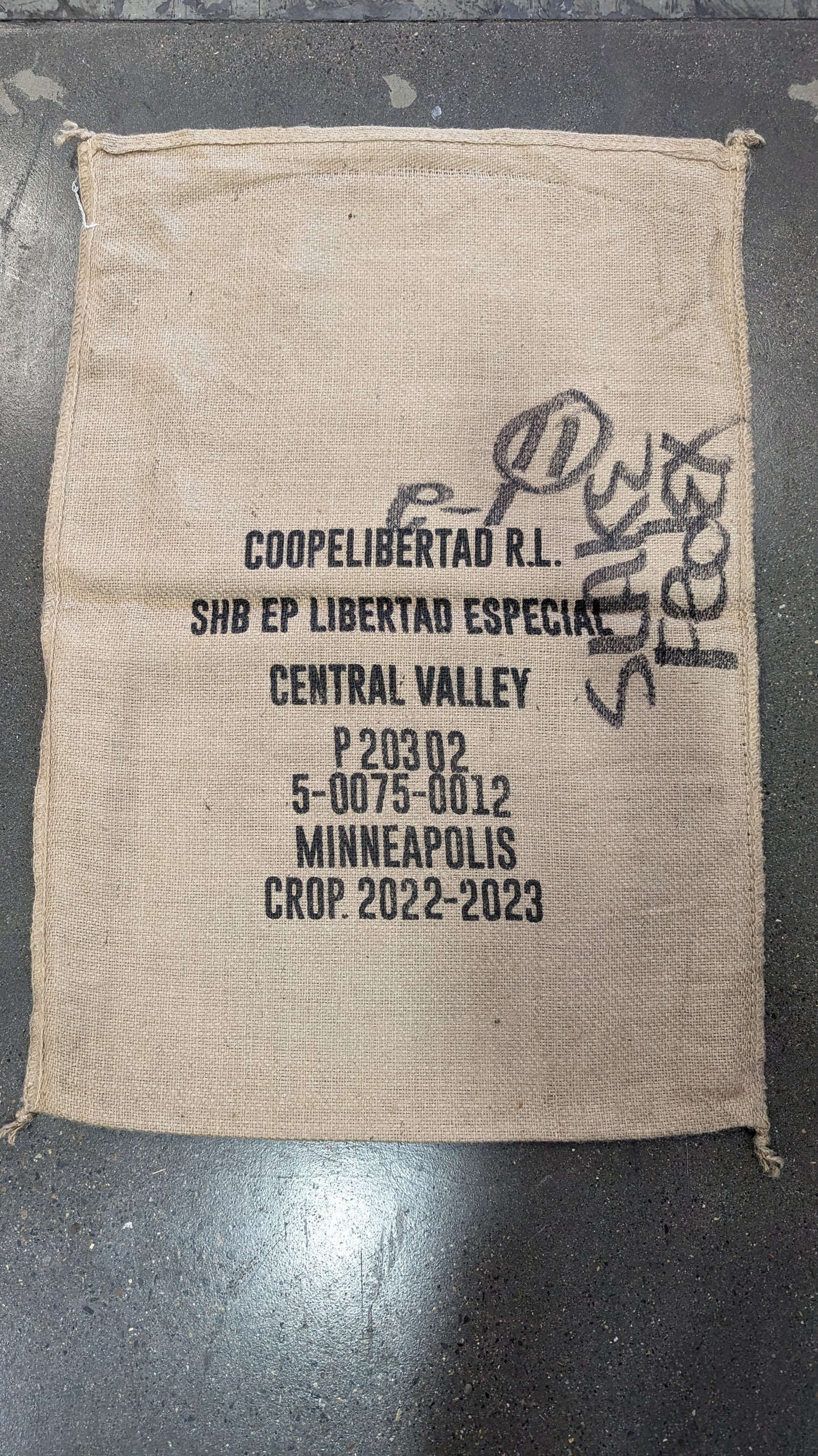Costa Rica - Burlap Bag #4