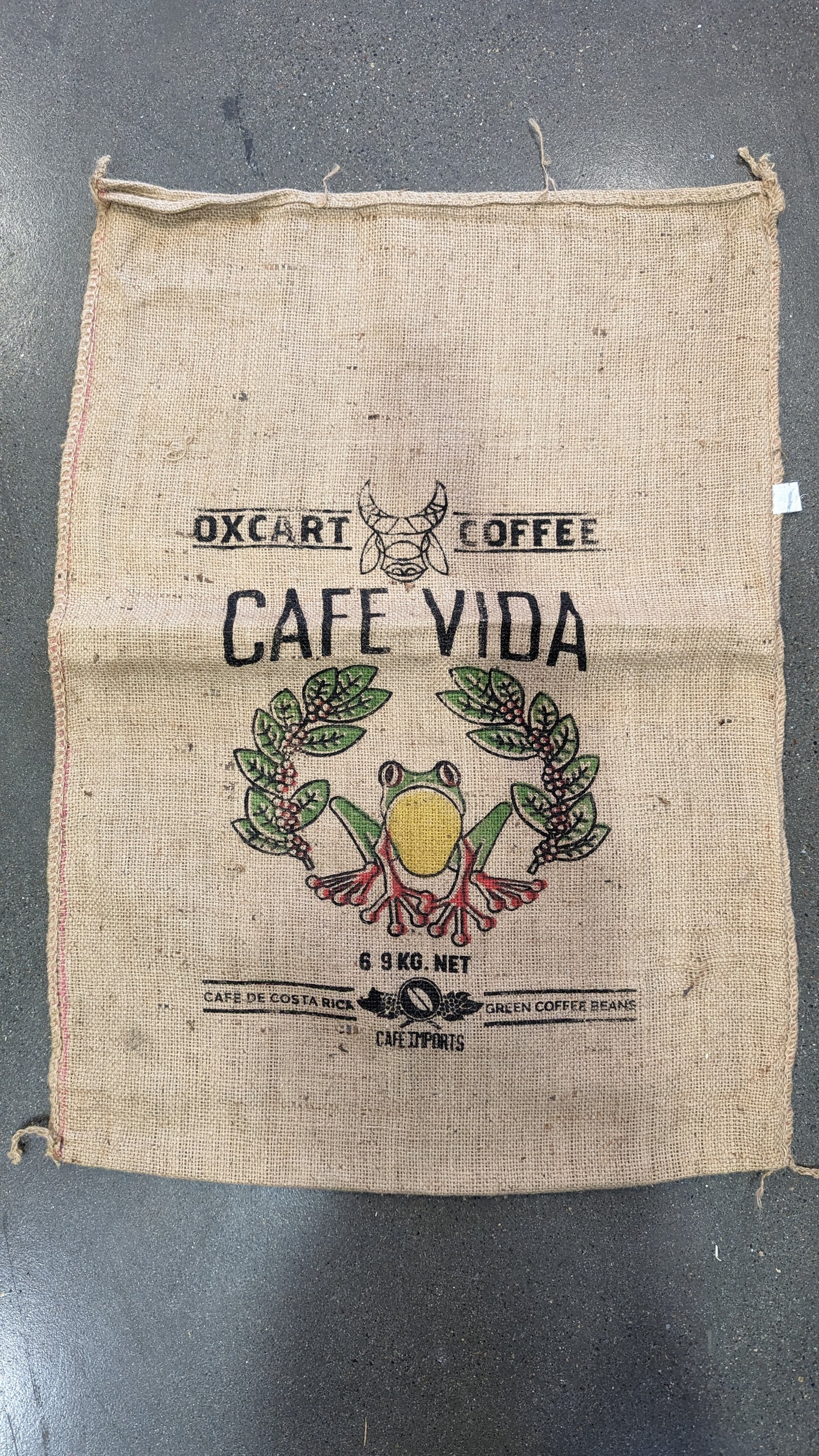 Costa Rica - Burlap Bag #2