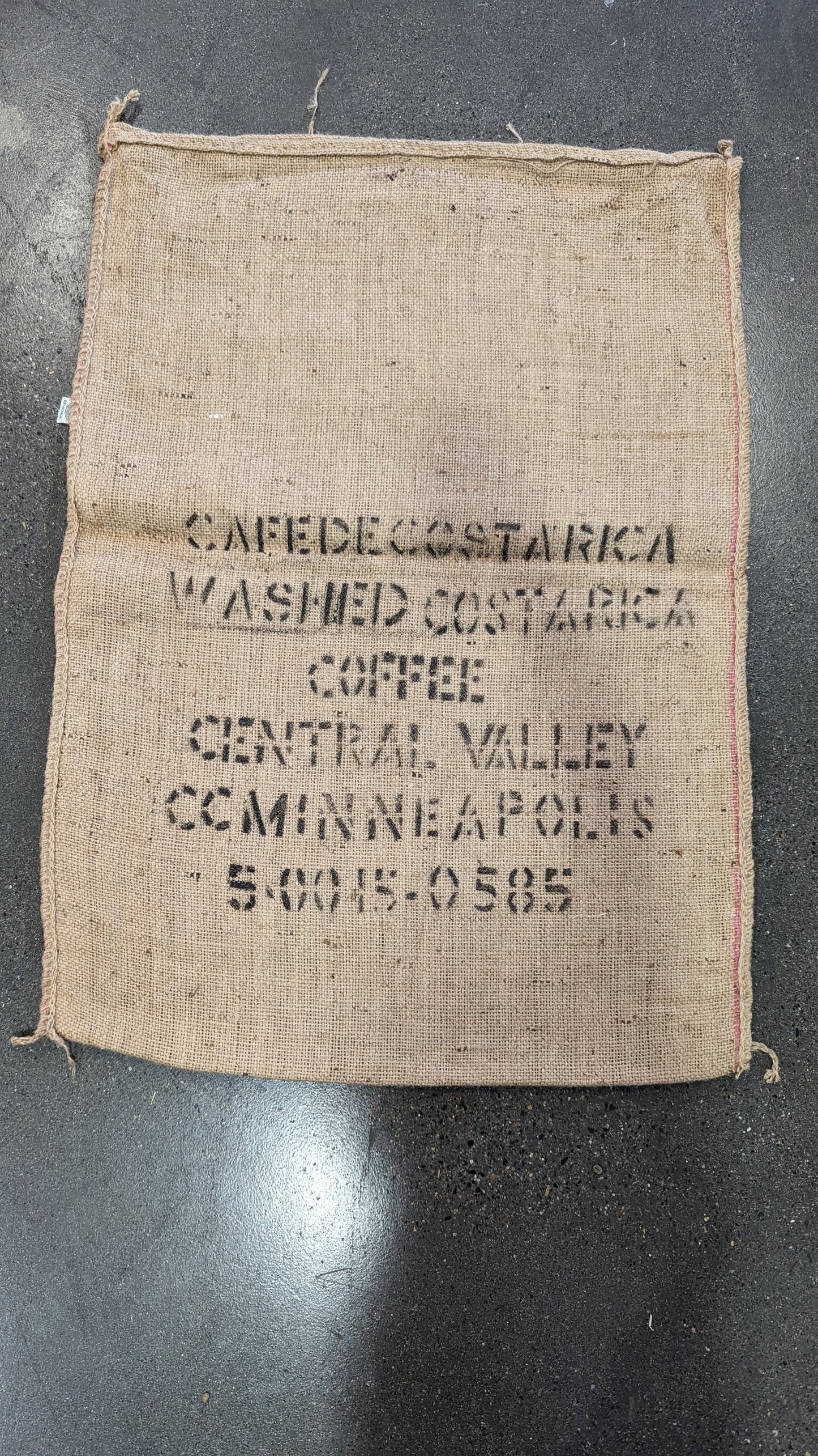 Costa Rica - Burlap Bag #2