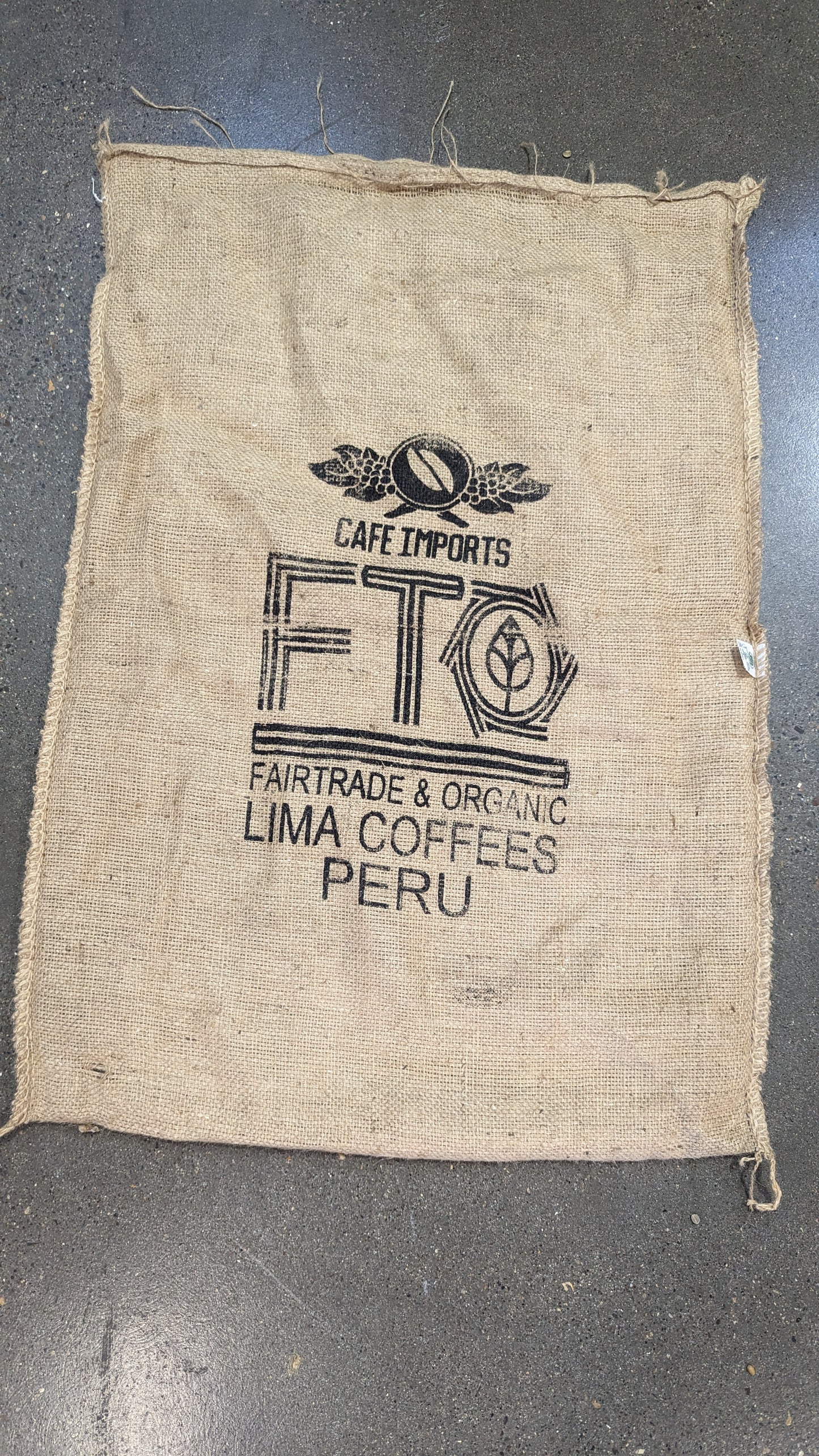 Peru - Burlap Bag