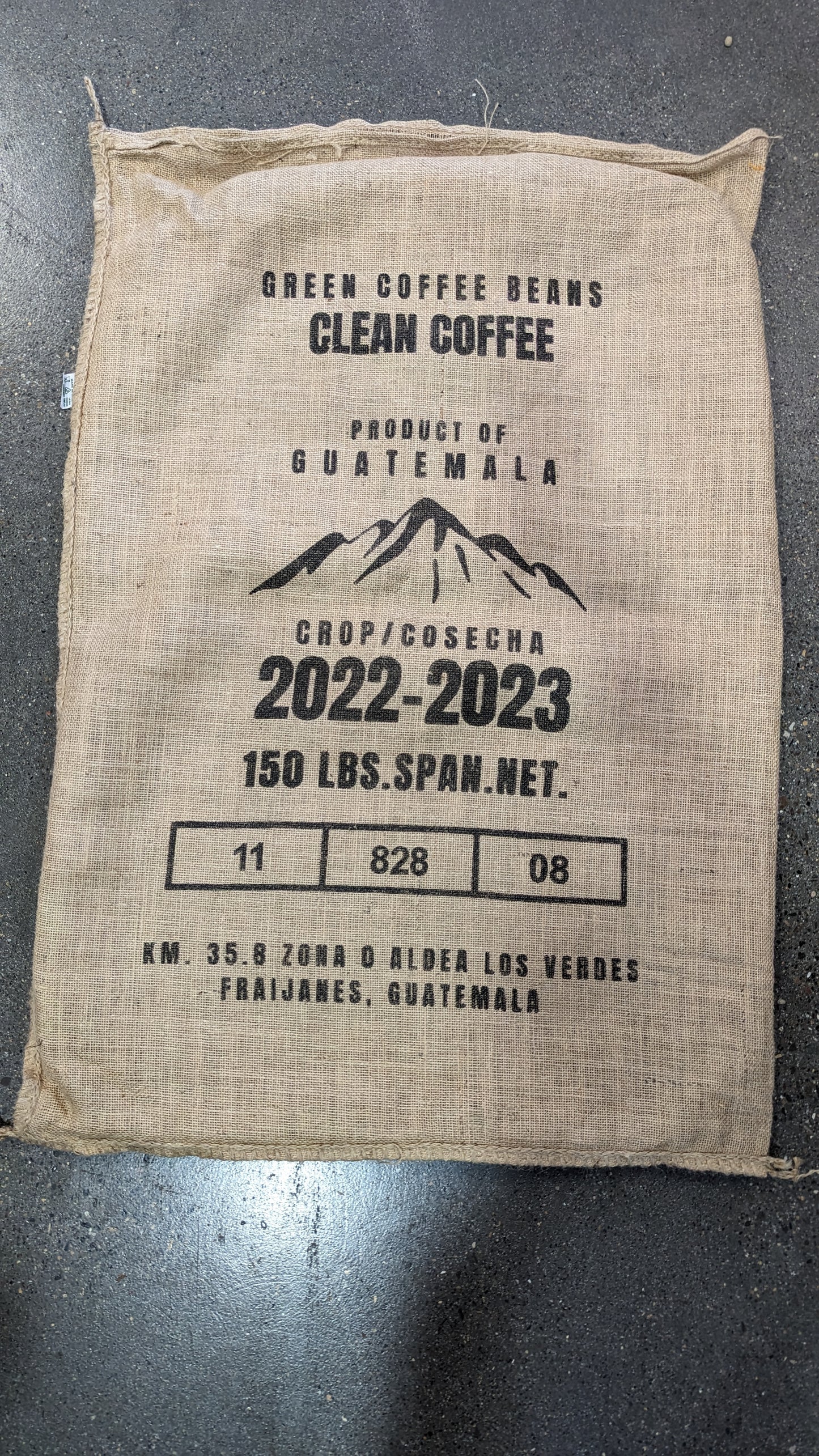 Guatemala - Burlap Bag