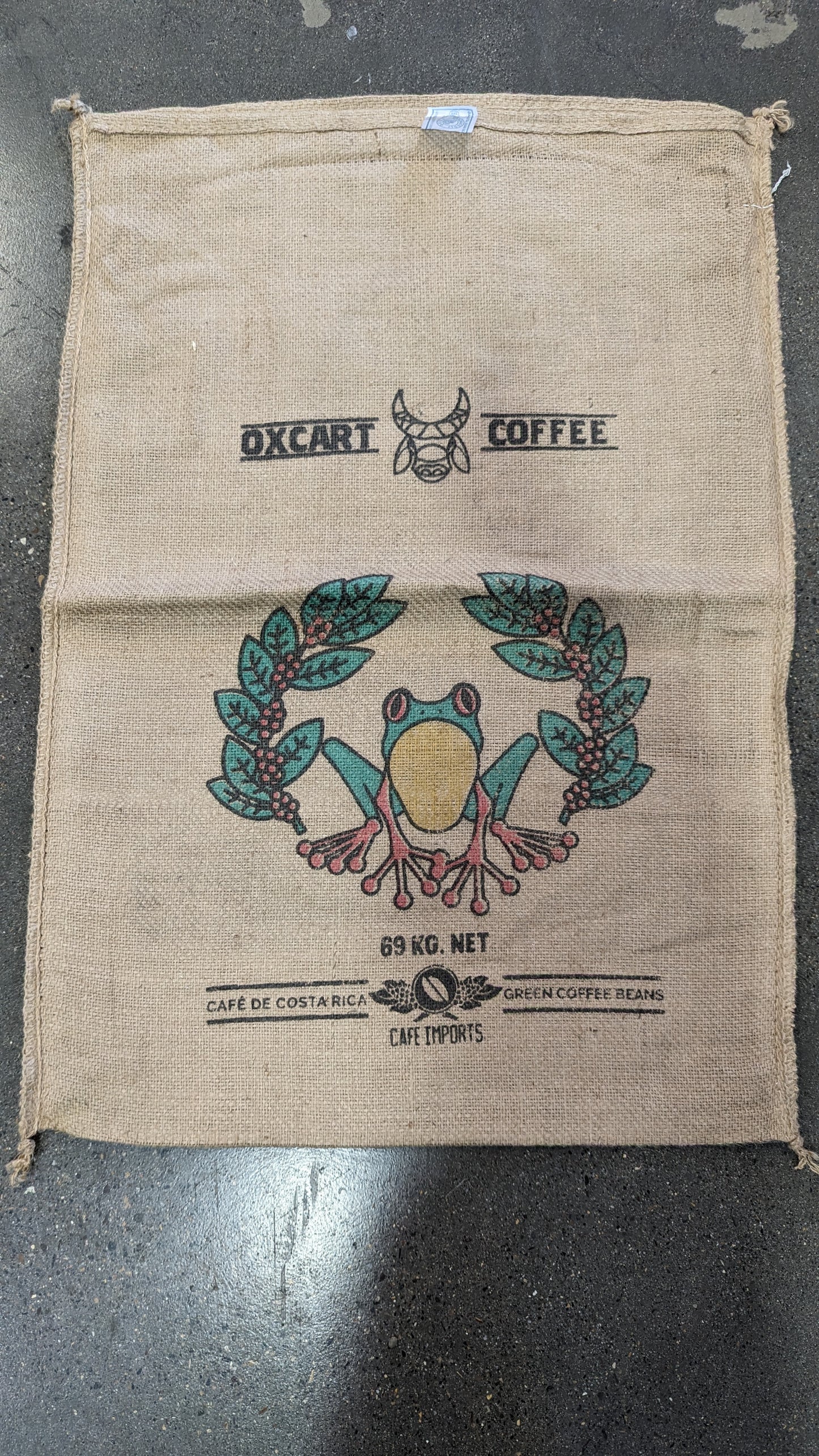 Costa Rica - Burlap Bag #4