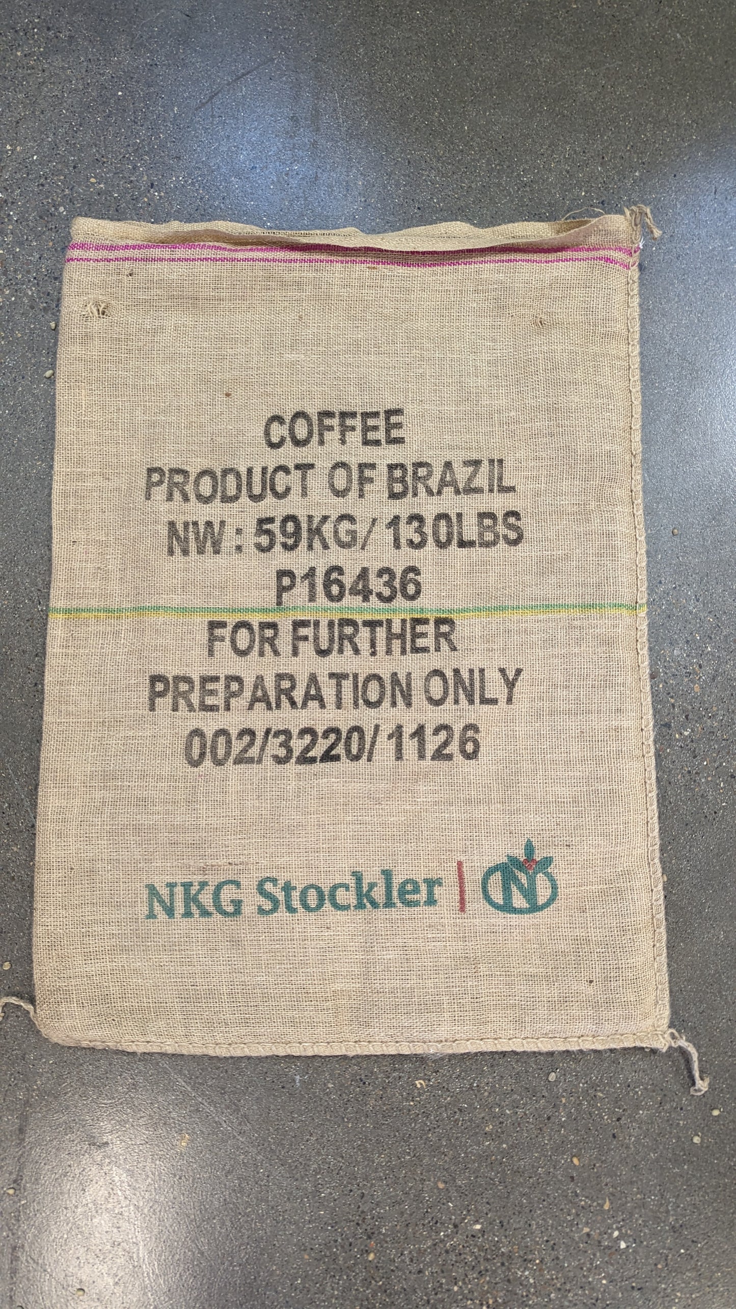 Brazil - Burlap Bag